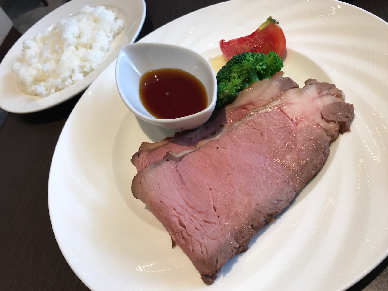 JALシティ羽田はるほくのローストビーフ