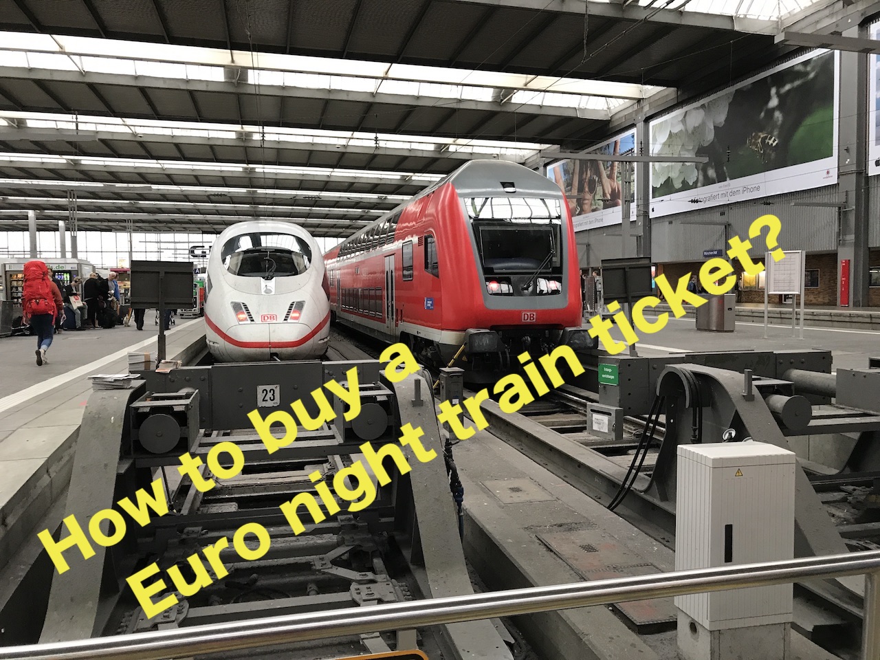 乗車記 夜行列車ユーロナイト でフランクフルトとミュンヘンを2等寝台で移動してみた けんにい