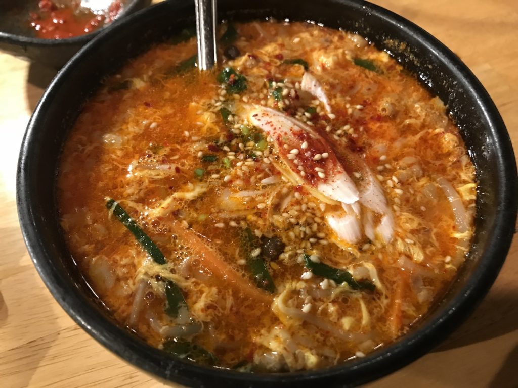 絶対外せないカルビスープ