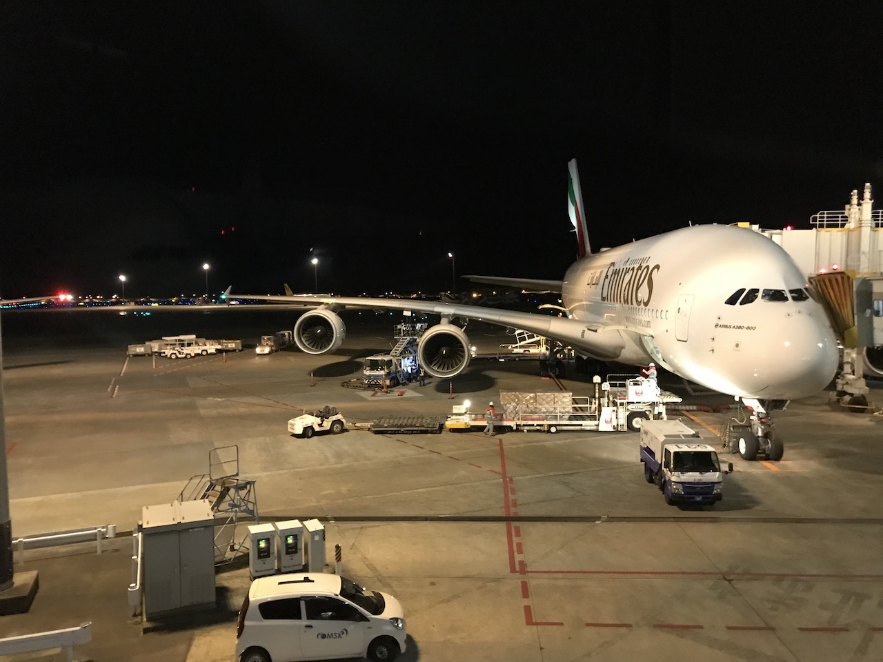 【A380大解剖】エミレーツ航空のエコノミーでドバイまで行ってみた。